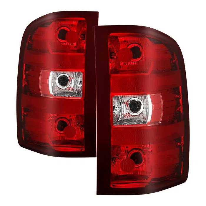 9045806 – SPYDER Tail Light Assembly, OE Replacement Red Lens Black Housing Set Of 2